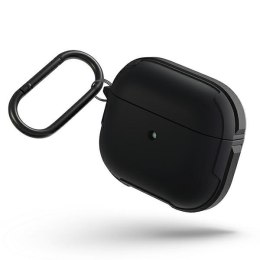 UNIQ etui Valencia AirPods 3czarny/midnight black Antimicrobial