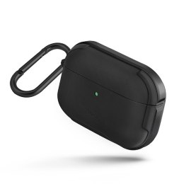 UNIQ etui Valencia AirPods Proczarny/midnight black Antimicrobial