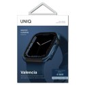 UNIQ etui Valencia Apple Watch Series 4/5/6/7/8/9/SE/SE2/SE3 40/41mm. niebieski/cobalt blue