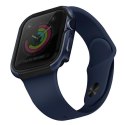 UNIQ etui Valencia Apple Watch Series 4/5/6/SE/SE3 40mm. niebieski/atlantic blue