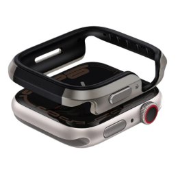 UNIQ etui Valencia Apple Watch Series 46mm srebrny/titanium silver