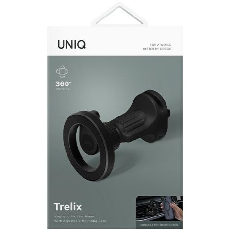UNIQ magnetyczny uchwyt sam TrelixCar Air Vent Mount czarny/midnight black