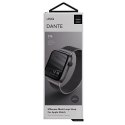UNIQ pasek Dante Apple Watch Series 1/2/3/4/5/6/7/8/9/SE/SE2/SE3 38/40/41mm Stainless Steel grafitowy/graphite