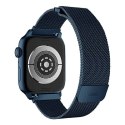 UNIQ pasek Dante Apple Watch Series 1/2/3/4/5/6/7/8/9/SE/SE2/SE3 38/40/41mm Stainless Steel niebieski/cobalt blue