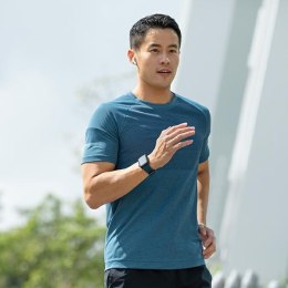 UNIQ pasek Linus Apple Watch Series 1/2/3/4/5/6/7/8/9/SE/SE2/SE3 38/40/41mm. Airosoft Silicone szary/chalk grey