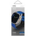 UNIQ pasek Linus Apple Watch Series 1/2/3/4/5/6/7/8/9/SE/SE2/SE3/Ultra/Ultra 2/Ultra 3 42/44/45/49mm Airosoft Silicone nieb