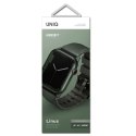 UNIQ pasek Linus Apple Watch Series 1/2/3/4/5/6/7/8/9/SE/SE2/SE3/Ultra/Ultra 2/Ultra 3 42/44/45/49mm. Airosoft Silicone zie