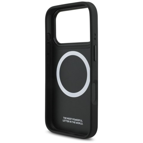 Etui BMW M Carbon Logo MagSafe do iPhone 17 Pro niebieski