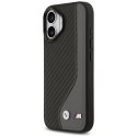 Etui BMW M Carbon Logo MagSafe do iPhone 17 antracyt