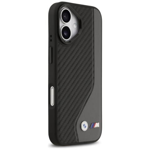 Etui BMW M Carbon Logo MagSafe do iPhone 17 antracyt