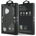 Etui BMW M Carbon Logo MagSafe do iPhone 17 antracyt