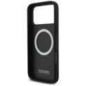 Etui BMW M Carbon Tricolor Line MagSafe do iPhone 17 Pro Max / 18 Pro Max czarny