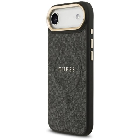 Etui Guess 4G PU Classic Logo MagSafe do iPhone Air czarny