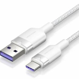 Kabel USB Vention CTOWF Biały 1 m