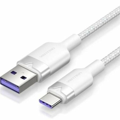 Kabel USB Vention CTOWF Biały 1 m