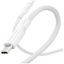 Kabel empower by PanzerGlass Racing 240W USB-C do USB-C 2m srebrno-biały