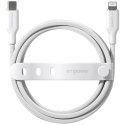 Kabel empower by PanzerGlass Racing 60W USB-C do Lightning 1.2m srebrno-biały