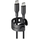 Kabel empower by PanzerGlass Racing 60W USB-C do USB-C 2m czarny