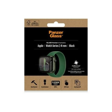 PanzerGlass Full Body Apple Watch 7/841mm czarny/black AB 3663