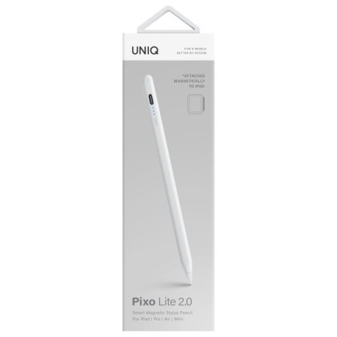 UNIQ Pixo Lite 2.0 rysik magnetyczny do iPada biały/dove white