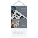 UNIQ Pod Mag magnetyczny organizer dokabli + baza szary/chalk grey