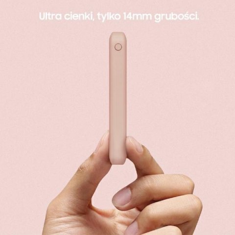 UNIQ Powerbank Fuele mini 8000mAhUSB-C 18W PD Fast charge lawendowy/lavender