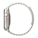 UNIQ pasek Revix Apple Watch Series 1/2/3/4/5/6/7/8/9/SE/SE2/SE3 38/40/41mm. Reversible Magnetic zielony-beżowy/sage-beige