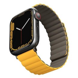 UNIQ pasek Revix Apple Watch Series 1/2/3/4/5/6/7/8/9/SE/SE2/SE3/Ultra/Ultra 2/Ultra 3 42/44/45/49mm. Reversible Magnetic m