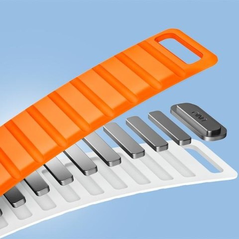 UNIQ pasek Revix Evo Apple Watch Series 1/2/3/4/5/6/7/8/9/SE/SE2/SE3/Ultra/Ultra2/Ultra3 42/44/45/49mm Reversible Magnetic ziel