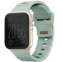UNIQ pasek Stride Apple Watch Series 1/2/3/4/5/6/7/8/9/SE/SE2/SE3 38/40/41mm FKM Rubber Strap miętowy/iceplant green