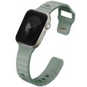 UNIQ pasek Stride Apple Watch Series 1/2/3/4/5/6/7/8/9/SE/SE2/SE3 38/40/41mm FKM Rubber Strap miętowy/iceplant green