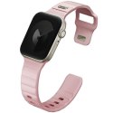 UNIQ pasek Stride Apple Watch Series 1/2/3/4/5/6/7/8/9/SE/SE2/SE3 38/40/41mm FKM Rubber Strap różowy/pale pink