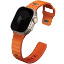UNIQ pasek Stride Apple Watch Series 1/2/3/4/5/6/7/8/9/SE/SE2/SE3/Ultra/Ultra 2/Ultra 3 42/44/45/49mm FKM Rubber Strap pomar