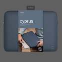 UNIQ torba Cyprus laptop Sleeve 14"niebieski/abyss blue Water-resistant Neoprene