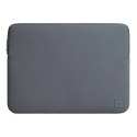 UNIQ torba Cyprus laptop Sleeve 16" onyx water-resistant neoprene