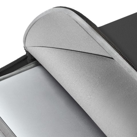 UNIQ torba Cyprus laptop Sleeve 16" onyx water-resistant neoprene