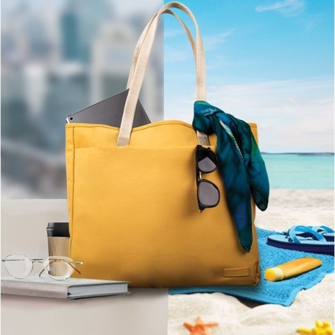 UNIQ torba na laptopa Hava 16"żółty/canary yellow RPET