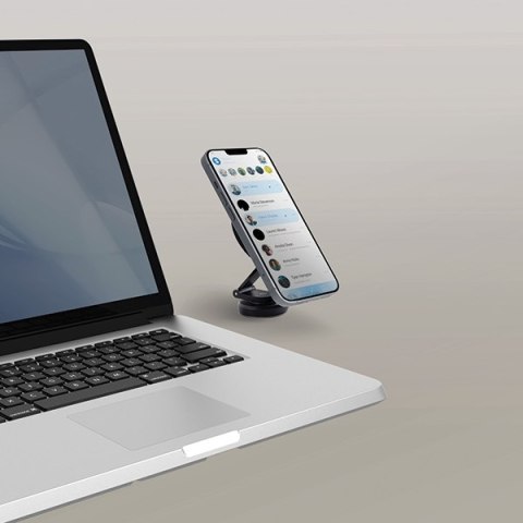 UNIQ uniwersalny magnetyczny uchwyt Veloczarny/midnight black