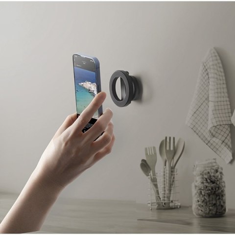 UNIQ uniwersalny magnetyczny uchwyt Veloczarny/midnight black