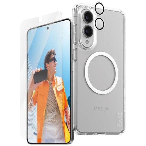 Zestaw ochronny CARE by PanzerGlass Flagship 3w1 Etui+Szkło+Lens do Samsung Galaxy S25 Edge