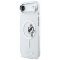 Etui Karl Lagerfeld IML Peekaboo MagSafe do iPhone Air transparent
