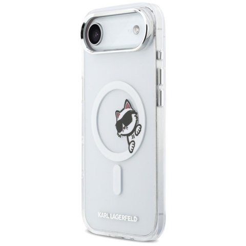 Etui Karl Lagerfeld IML Peekaboo MagSafe do iPhone Air transparent