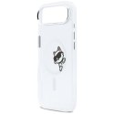 Etui Karl Lagerfeld IML Peekaboo MagSafe do iPhone Air transparent