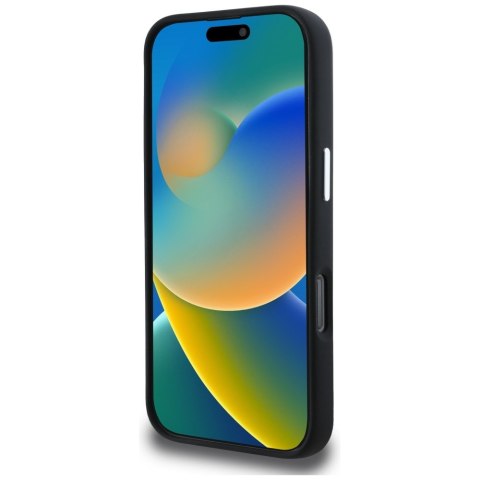 Etui Karl Lagerfeld Silicone Karl Sketch MagSafe do iPhone 16 Pro czarny