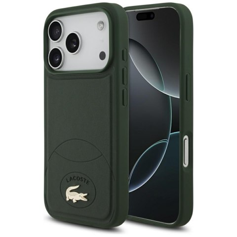 Etui Lacoste Bliss MagSafe do iPhone 17 Pro zielony