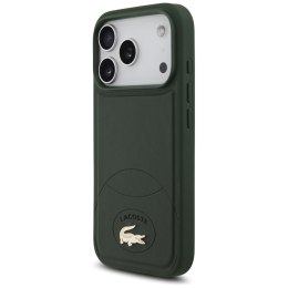 Etui Lacoste Bliss MagSafe do iPhone 17 Pro zielony