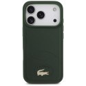 Etui Lacoste Bliss MagSafe do iPhone 17 Pro zielony
