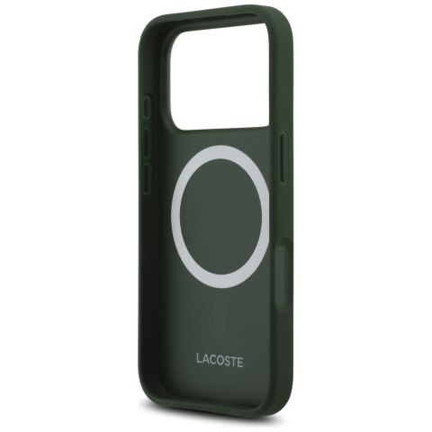 Etui Lacoste Bliss MagSafe do iPhone 17 Pro zielony