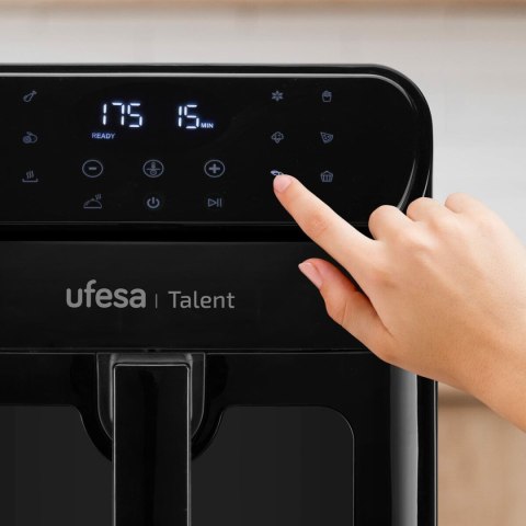 Frytkownica na gorące powietrze UFESA TALENT Czarny 1500 W 6,5 L