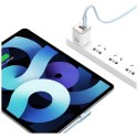 Kabel USAMS US-SJ653 PD 100W USB-C/USB-C 1.2m niebieski